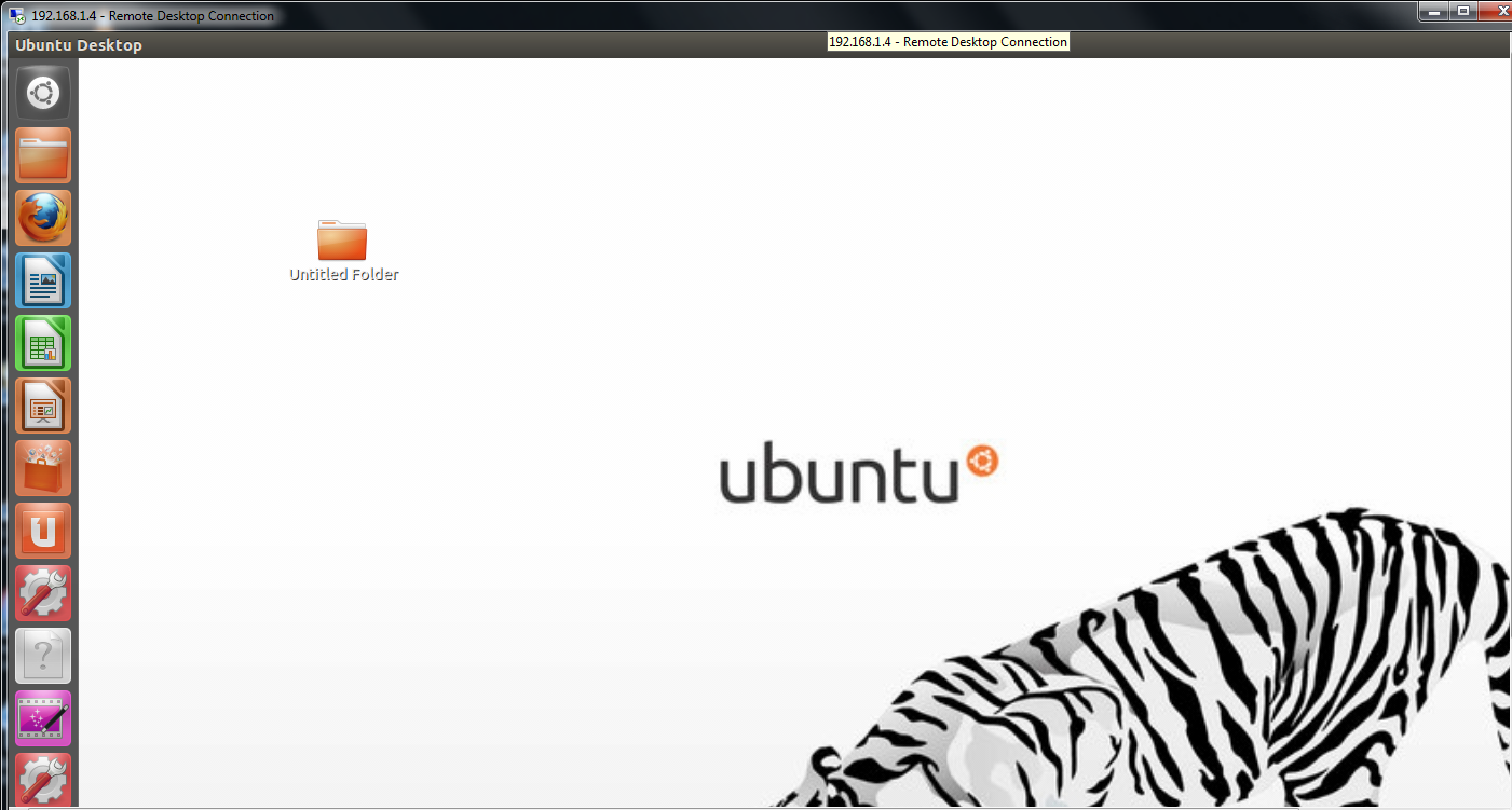 remote desktop client ubuntu 12.10