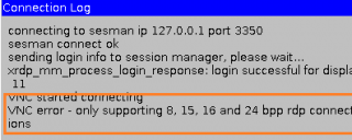 Mengatasi solusi VNS error - only supporting 8,15,16,24 bpp rdp connections pada centos 7