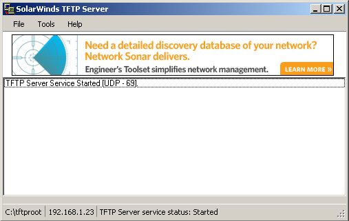 solarwinds tftp server for mac