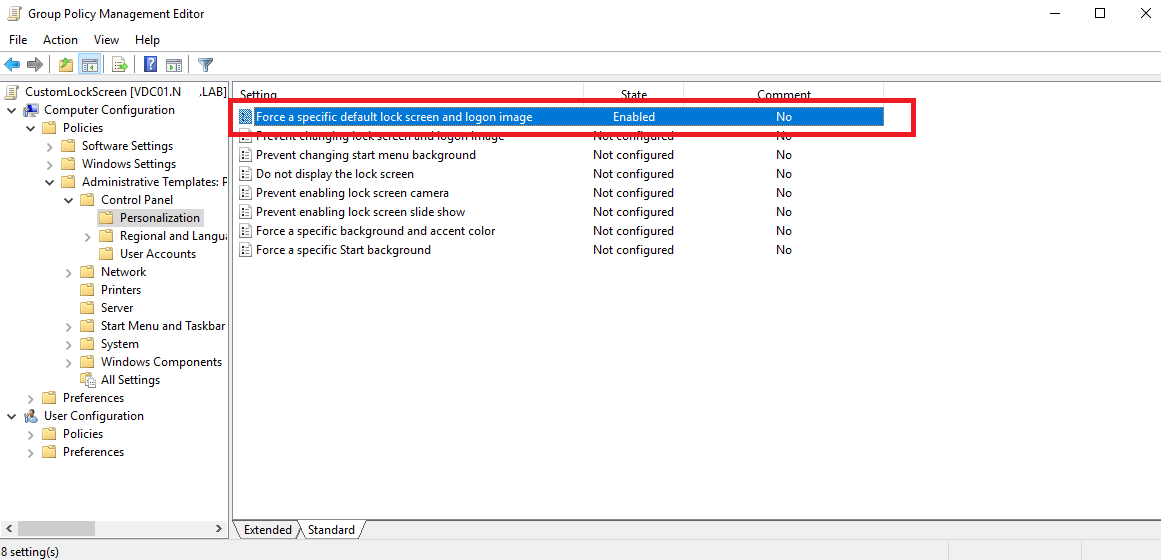 DeployHappiness  Setting the Default Logon Background with Bing Images and  Group Policy